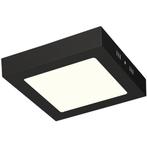 LED Downlight - 12W - Natuurlijk Wit 4200K - Mat Zwart -, Huis en Inrichting, Lampen | Spots, Metaal of Aluminium, Nieuw, Ophalen of Verzenden