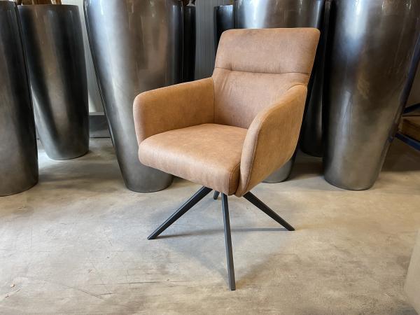 Veiling - Eetkamerstoel Turner (set van 6) Microvezel stof -, Huis en Inrichting, Stoelen