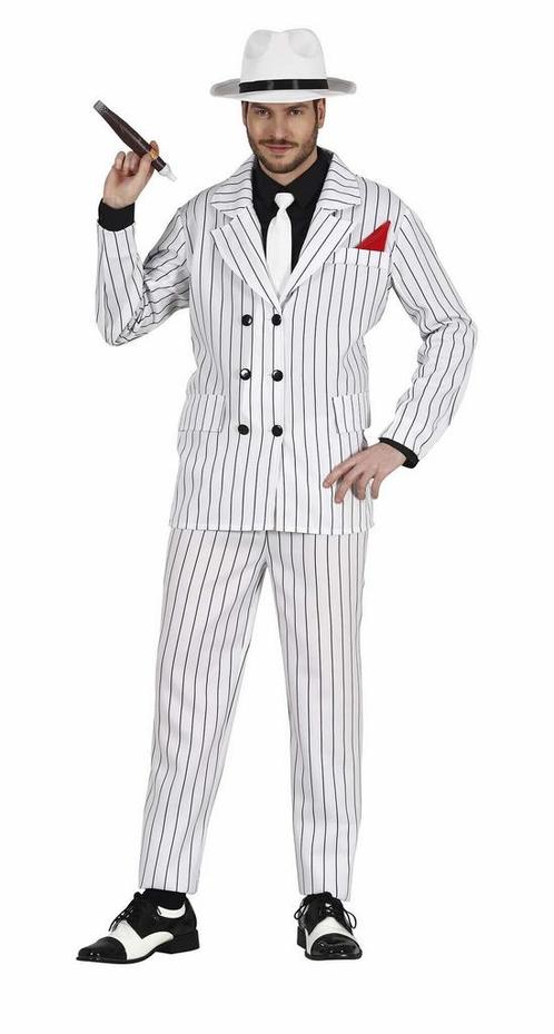 Gangster Kostuum Heren, Kleding | Heren, Carnavalskleding en Feestkleding, Nieuw, Verzenden