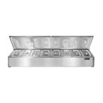 GGM Gastro | Specerijen etagère 8x GN1/4 | GAK814 | GAK814, Verzenden