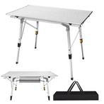 Opvouwbare Aluminium Campingtafel – Verstelbaar &amp; Licht, Verzenden, Nieuw
