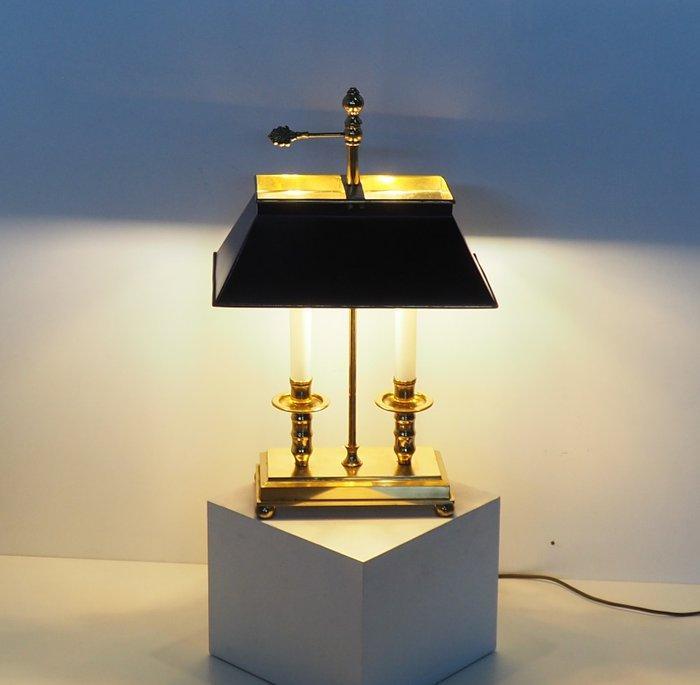 Tafellamp - Franse bouilotte messinglamp - Messing, Antiek en Kunst, Curiosa en Brocante