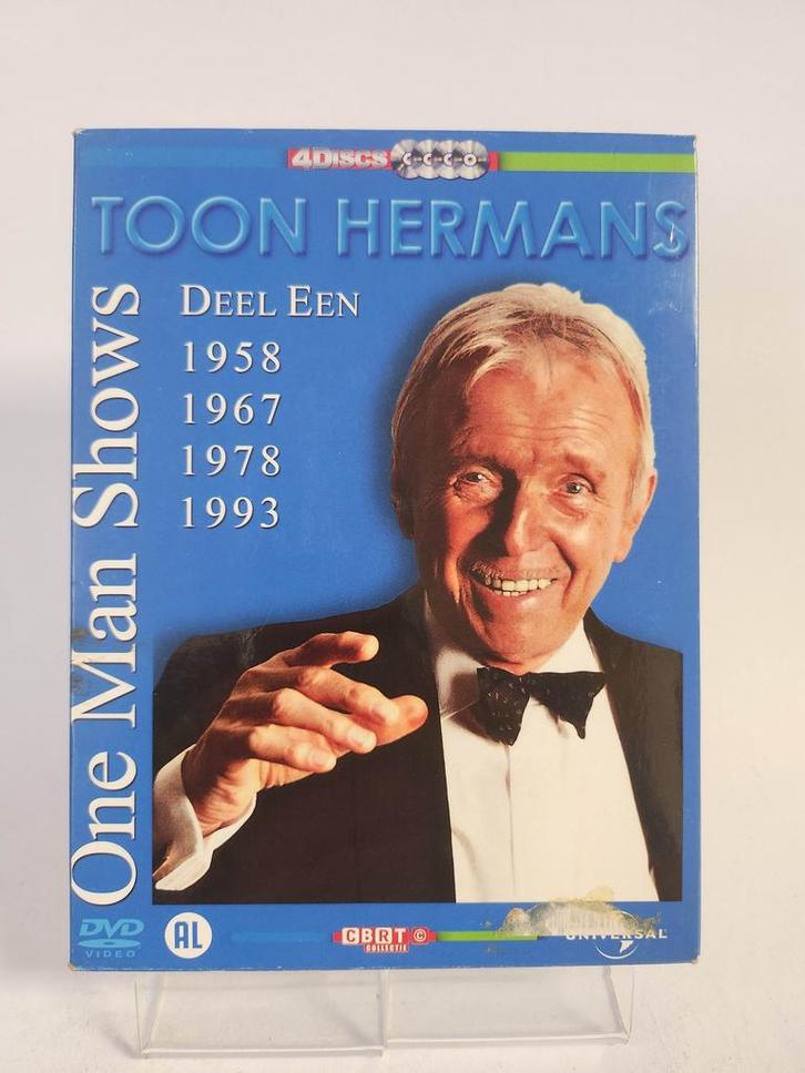 Toon Hermans One Man Shows Deel 1 Box DVD, Cd's en Dvd's, Dvd's | Overige Dvd's, Ophalen of Verzenden