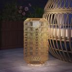 Rotan Solar Tuinlantaarn – Natuurlijk Buitenlamp Ø30×55 cm, Verzenden, Nieuw