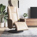 vidaXL Massagestoel verstelbaar met voetensteun kunstleer, Huis en Inrichting, Fauteuils, Verzenden, Nieuw