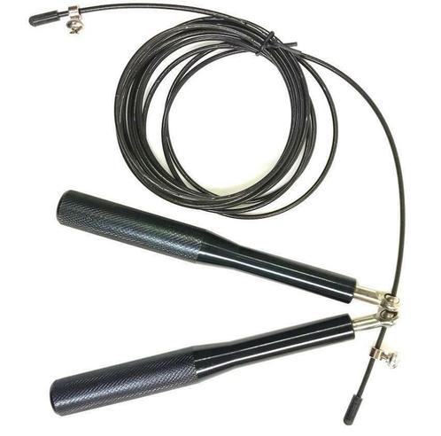 Springtouw Speedrope PRO zwart, Sport en Fitness, Fitnessmaterialen, Nieuw, Ophalen of Verzenden