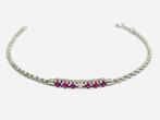 Tennis armband - 18 karaat Witgoud - 0.51ct. tw. Diamant