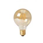 Vintage LED Lamp 240V 4W 320lm E27 GLB80 GOLD 2100K Dimba..., Nieuw, Verzenden
