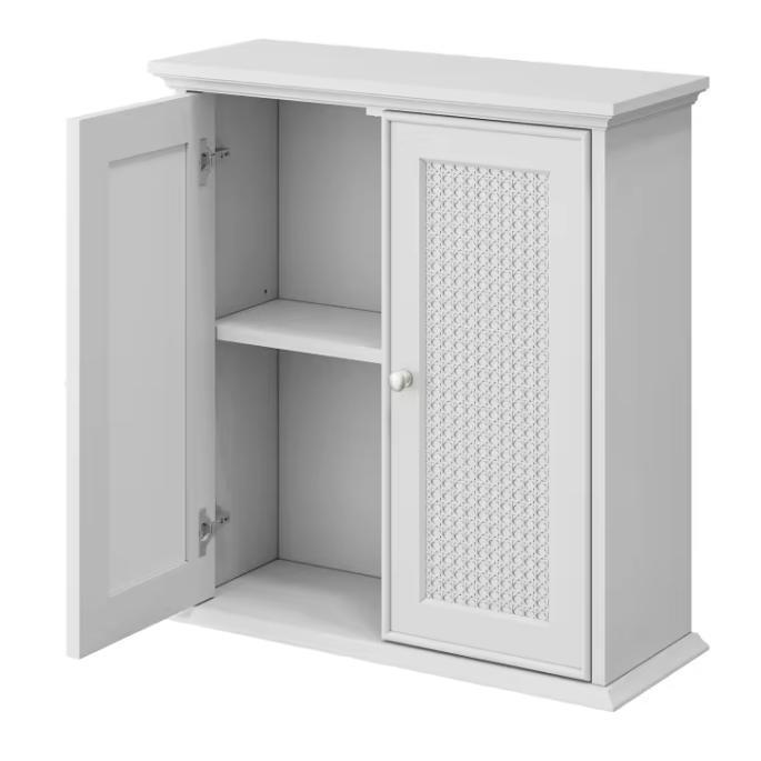 Wandgemonteerde Badkamerkast met Deur en Verstelbare Plank, Huis en Inrichting, Badkamer | Badkamermeubels, Nieuw, Verzenden