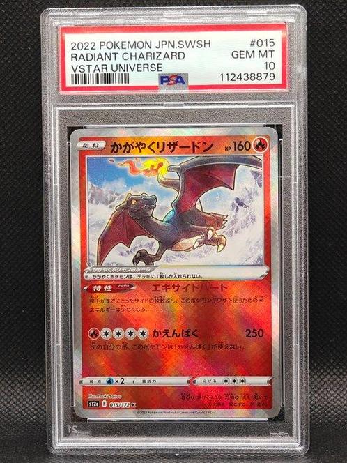Pokémon - 1 Graded card - PSA 10 GEM MINT Charizard - NO, Hobby en Vrije tijd, Verzamelkaartspellen | Pokémon