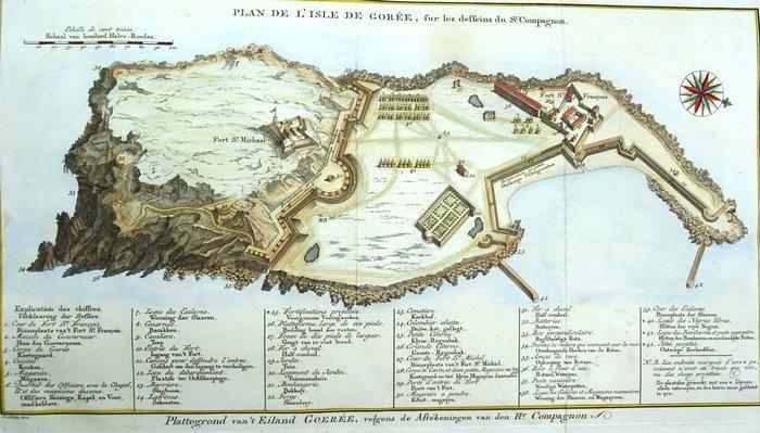 Afrika - Senegal / Dakar / Gorée-eiland / Goree-eiland; J.N., Boeken, Atlassen en Landkaarten