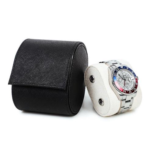 Timezone - Leren Watchroll voor 1 Horloge - Horloge Reisetui, Sieraden, Tassen en Uiterlijk, Horloges | Antiek, Verzenden