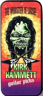 Jim Dunlop Kirk Hammett Metallica opbergblikje met plectrums, Ophalen of Verzenden, Nieuw, Gebruiksvoorwerp