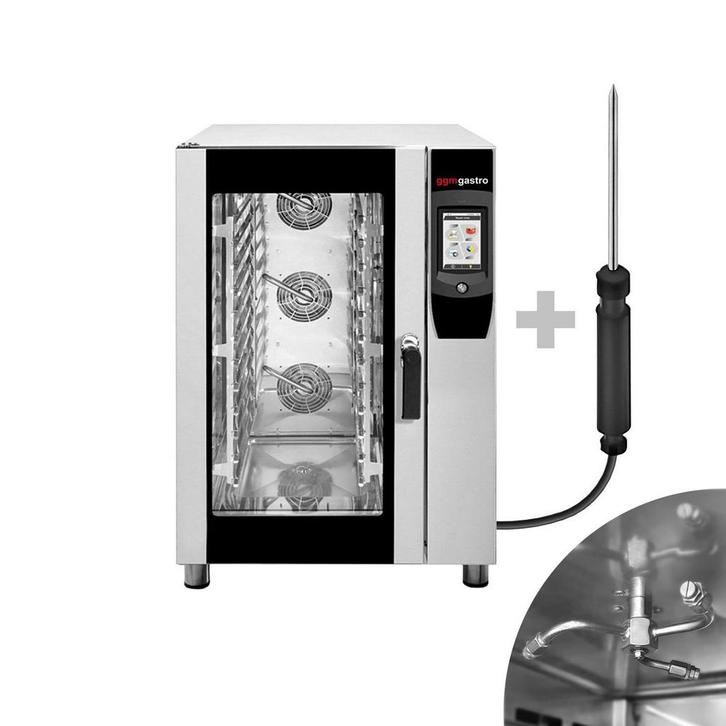 GGM Gastro | Combisteamer - Touch - 12x GN 1/1 - met |, Witgoed en Apparatuur, Ovens, Inbouw, Verzenden