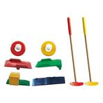 Golfset | Outdoor Games (10-delig, Hout), Kinderen en Baby's, Speelgoed | Buiten | Los speelgoed, Verzenden, Nieuw