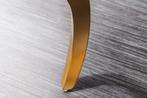 Elegante stoel MODERN BAROK zwart fluweel met gouden, Ophalen of Verzenden, Nieuw
