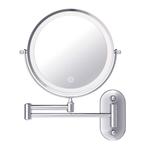 Make-up spiegel wand 5x vergrotend met dimbare LED, Nieuw, Verzenden