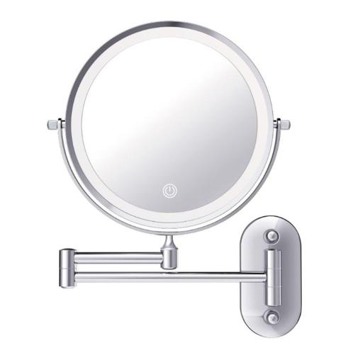 Make-up spiegel wand 5x vergrotend met dimbare LED, Doe-het-zelf en Verbouw, Sanitair, Verzenden