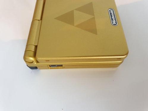 Nintendo - Gameboy Advance SP - GBA GOLD ZELDA LINK (new, Spelcomputers en Games, Spelcomputers | Overige Accessoires