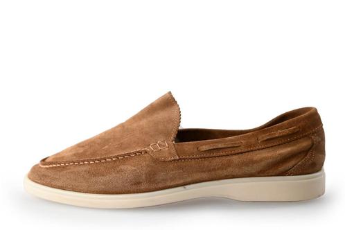 Manfield Instappers in maat 43 Bruin | 10% extra korting, Kleding | Heren, Schoenen, Bruin, Gedragen, Overige typen, Verzenden