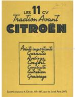 1952 CITROËN TRACTION AVANT INSTRUCTIEBOEKJE FRANS, Auto diversen, Handleidingen en Instructieboekjes