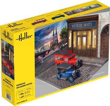 Heller 50330 Diorama Splendid Hotel Bouwpakket Schaal 1:24 beschikbaar voor biedingen