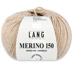 Lang Yarns Merino 150 - 226 beige gemêleerd - Merinowol Ga, Hobby en Vrije tijd, Breien en Haken, Ophalen of Verzenden, Nieuw
