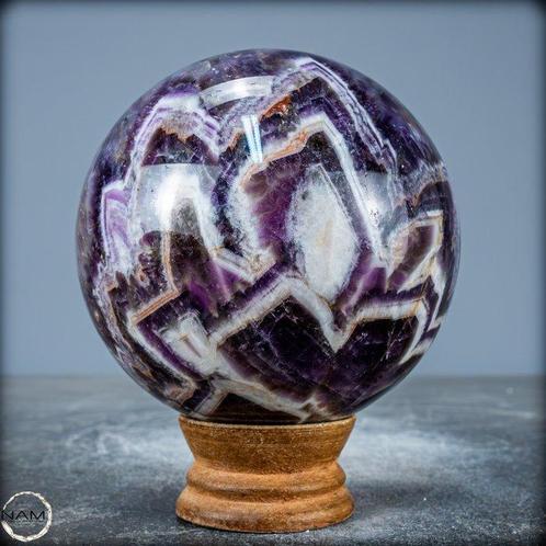 Natuurlijke Chevron-Amethist Gebied- 1093.39 g, Verzamelen, Mineralen en Fossielen