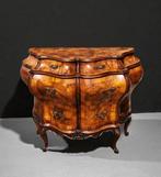 Commode - Walnoot, Wortelnotenhout - Vol Veneziaan, Antiek en Kunst