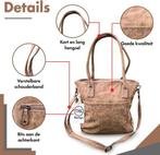 THL Design  Dames Handtas Schoudertas Shopper Bruin, Verzenden, Nieuw, Bruin