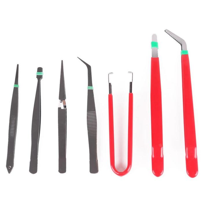 Benson Pincet Set - 7 Delig - Precisiewerk - Comfortabele..., Hobby en Vrije tijd, Schilderen, Nieuw, Ophalen of Verzenden