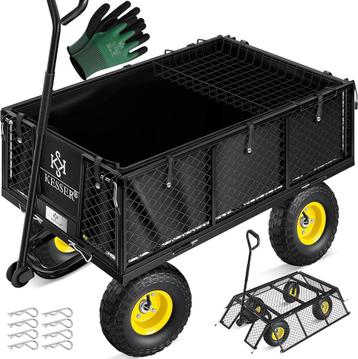 KESSER® Tuinwagen, transportwagen, 700 kg belasting, tuinwag beschikbaar voor biedingen