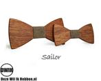 Houten strik Vader & Zoon: Sailor, Nieuw