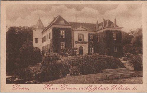 DOORN - Huize Doorn, verblijfplaats Wilhelm II, Verzamelen, Ansichtkaarten | Nederland, Verzenden