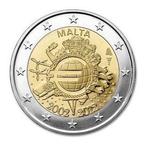 Malta 2 Euro 10 Jaar Euro 2012, Postzegels en Munten, Munten | Europa | Euromunten, Verzenden