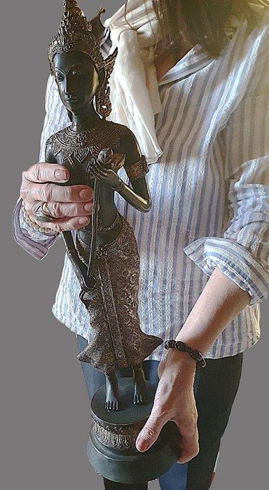 Théphanome Bronze 58 cm - sculptuur - Thailand (Zonder, Antiek en Kunst, Kunst | Niet-Westerse kunst