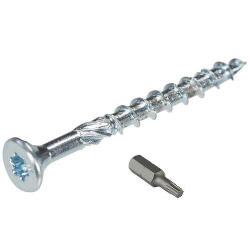 Woodies schroeven 4,0 x 40 torx 200 stuks incl. bitje, Doe-het-zelf en Verbouw, IJzerwaren en Bevestigingsmiddelen, Nieuw, Ophalen of Verzenden