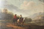 Philips Wouwerman (1619-1668), Circle of - Les voyageurs sur, Antiek en Kunst, Kunst | Schilderijen | Klassiek