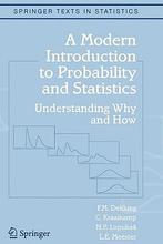 A Modern Introduction to Probability and Stati 9781849969529, Zo goed als nieuw