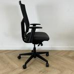ergonomische bureaustoel  vv gaasrug, zwart, Gebruikt, Zwart, Ophalen of Verzenden, Bureaustoel