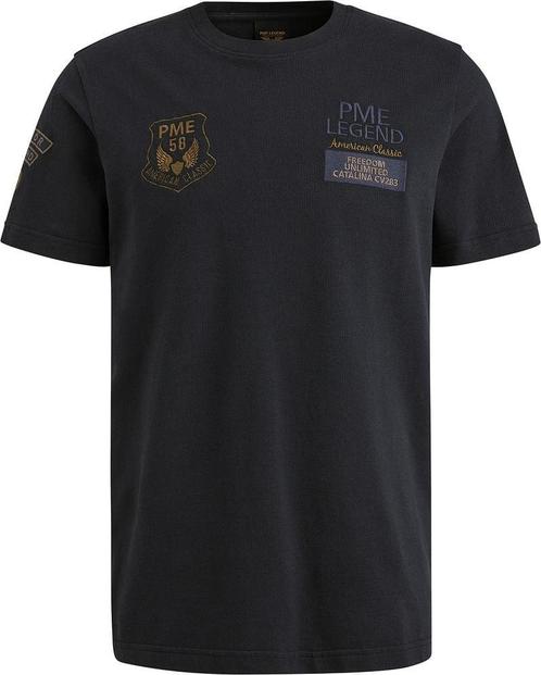 PME Legend T-Shirt Waffle Navy maat XXL Heren, Kleding | Heren, T-shirts, Blauw, Nieuw, Overige maten, Verzenden