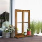 TRUUSK IJzeren Raam Edelroest Roedenraam 55x80cm Met Drempel, Huis en Inrichting, Woonaccessoires | Wanddecoraties, Verzenden