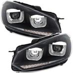 Koplampen VW Golf VI U-Tube LED Dynamic Black, Auto-onderdelen, Ophalen of Verzenden, Nieuw