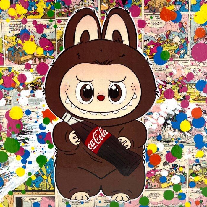 Koen Betjes (1992) - Labubu x POP (canvas), Antiek en Kunst, Kunst | Schilderijen | Modern