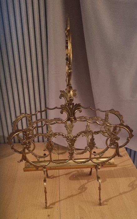 Tijdschriftenhouder - Koper - Sierlijk Italiaans design, Huis en Inrichting, Overige Huis en Inrichting