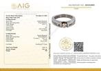 Cocktailring Witgoud Diamant, Sieraden, Tassen en Uiterlijk, Antieke sieraden