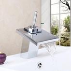 Brede watervalkraan chroom, Verzenden, Nieuw