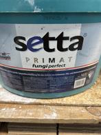 Setta fungi perfect - antischimmel latex - wit - 12,5 liter, Wit, Nieuw, Ophalen of Verzenden, Verf
