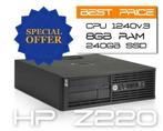 HP Z220 SFF E3-1240v2 3,4GHz Quad Core/ 8GB RAM/SSD 240GB, Computers en Software, Desktop Pc's, Ophalen of Verzenden, Zo goed als nieuw