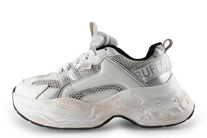 Buffalo Sneakers in maat 41 Wit, Kleding | Dames, Schoenen, Wit, Zo goed als nieuw, Sneakers of Gympen, Verzenden